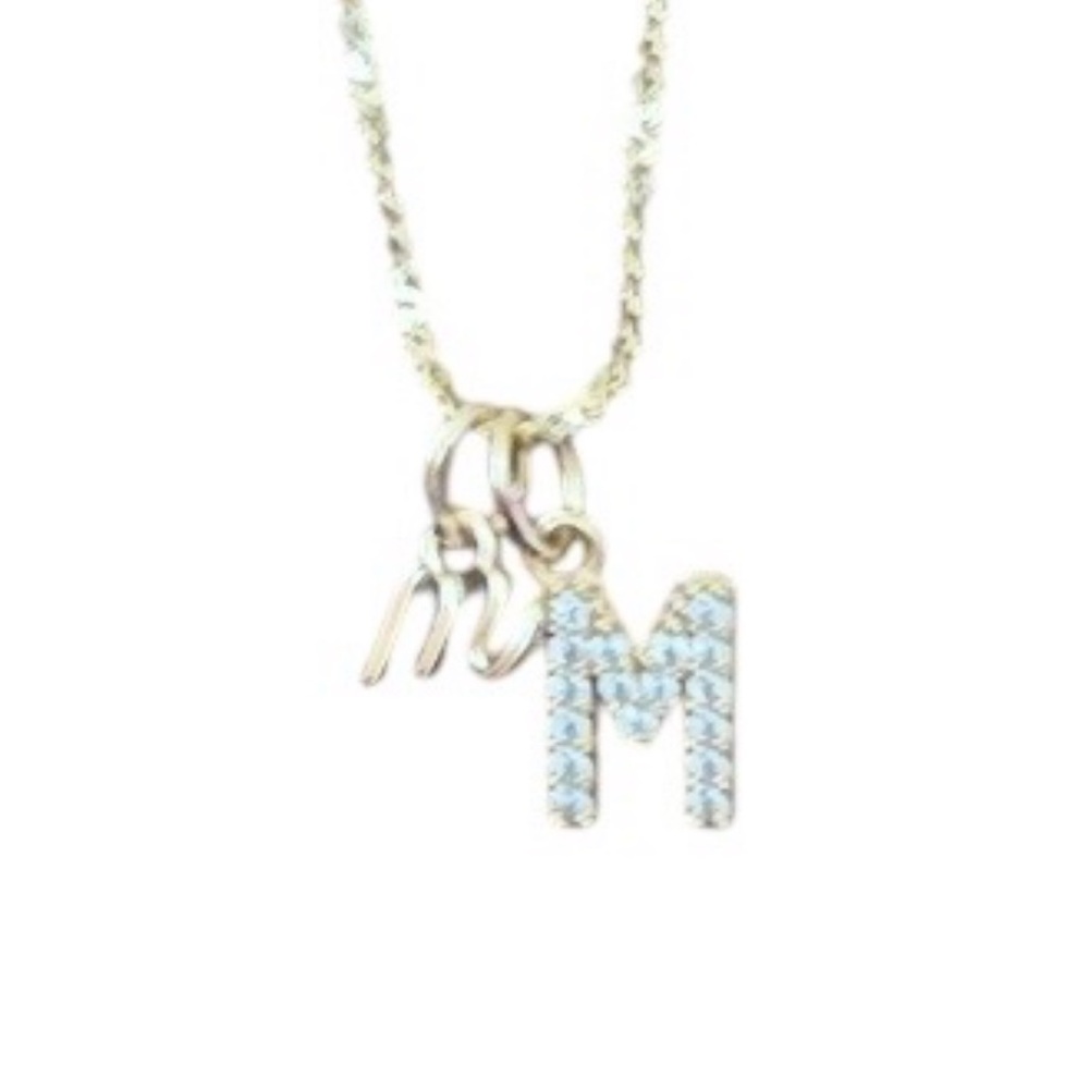 Initial “ M “ Necklace - image 1
